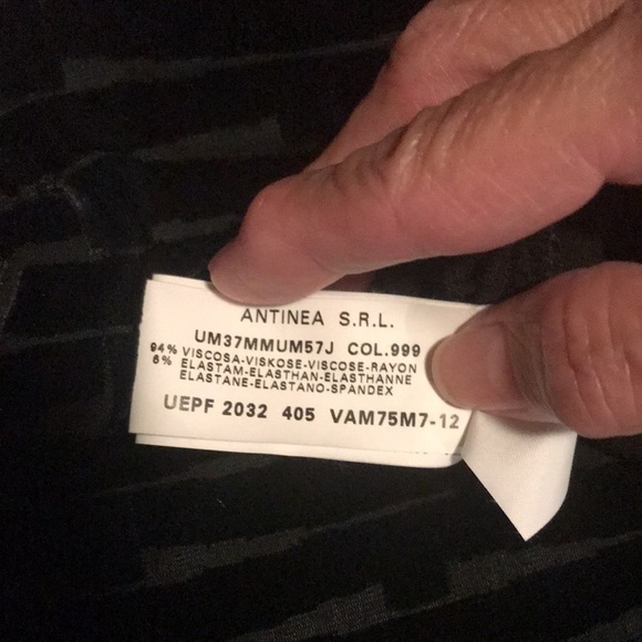 Armani Collezioni Sweater/Blouse, Size 10, Black - Picture 8 of 8